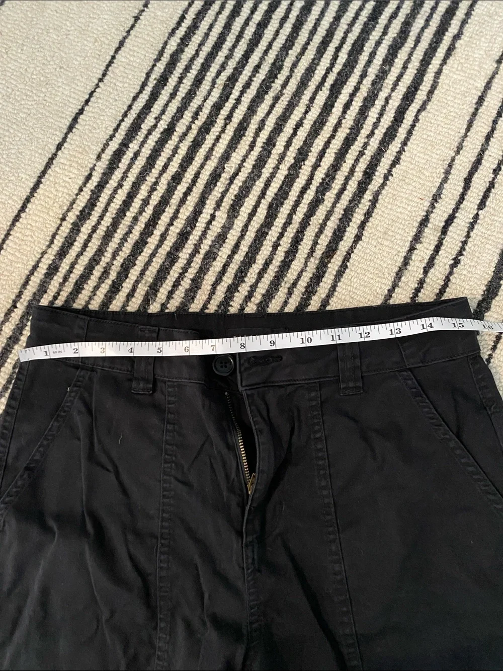 Sanctuary Black Wide-Leg Cargo Pants - Picture 5 of 7